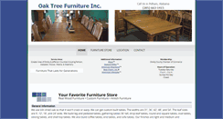 Desktop Screenshot of oaktreefurnitureal.com